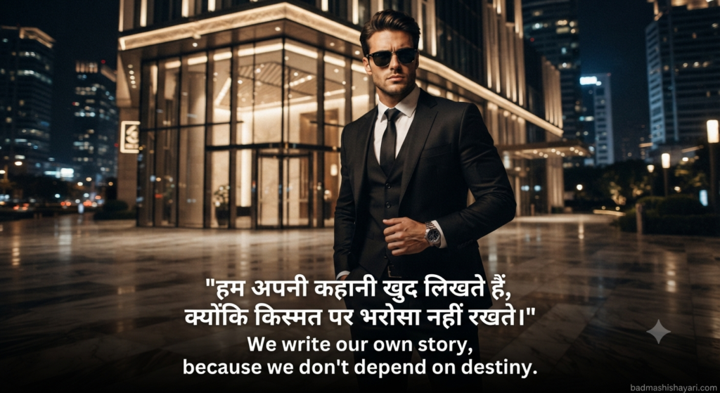 Royal Boys Attitude Badmashi Shayari